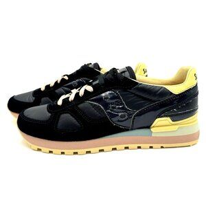 NEW Saucony Shadow Original Retro Sneakers Women's Size 9.5 Black/Yellow S60591